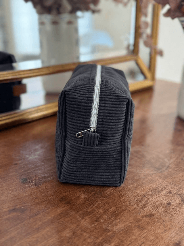Trousse de toilette velours homme