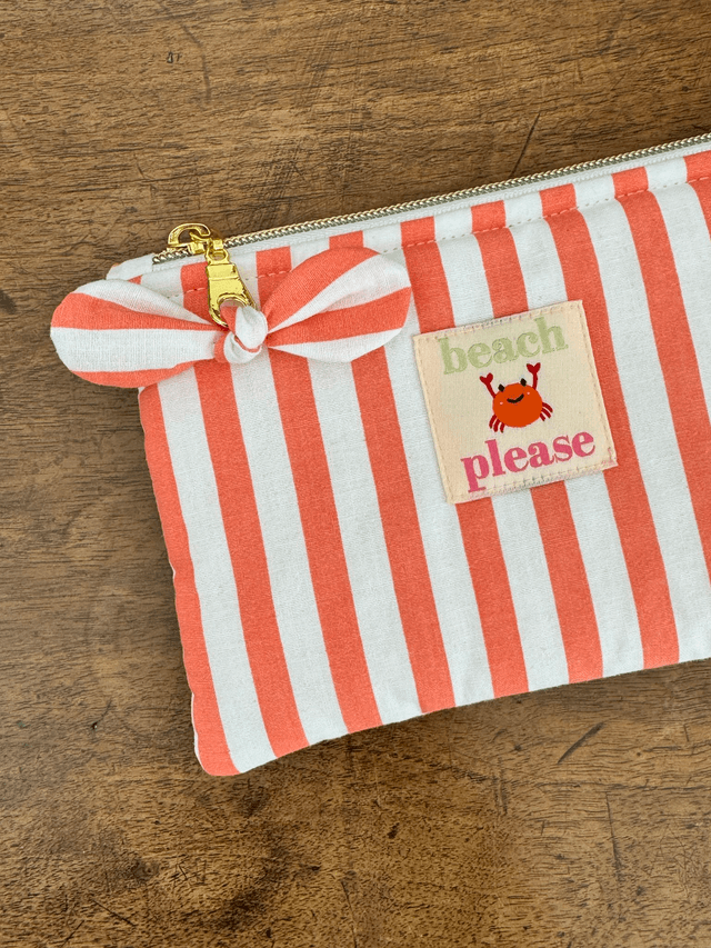 Pochette plate matelassée M