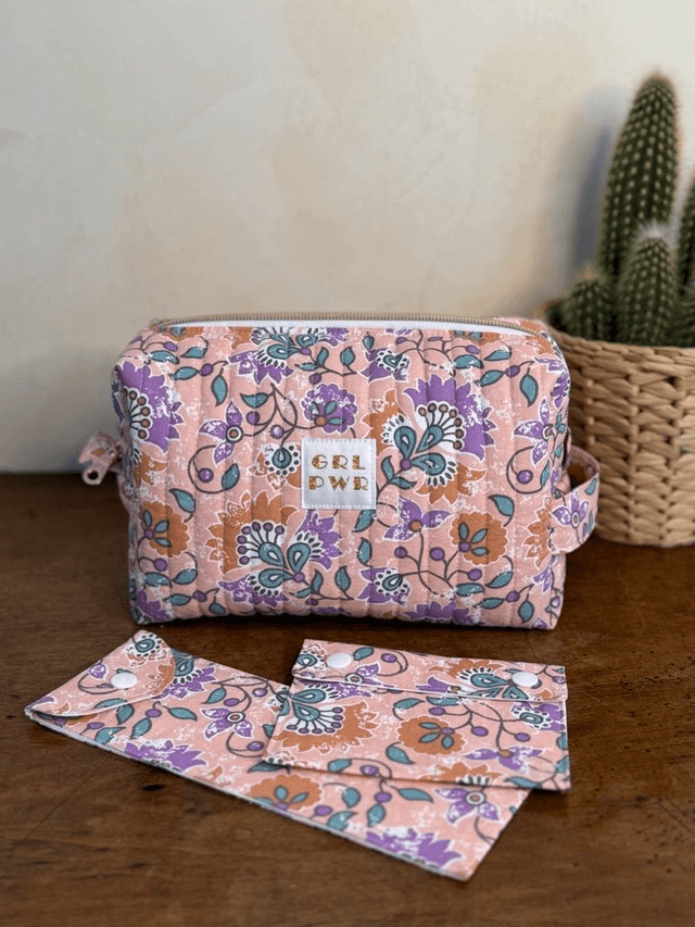 Trousse de toilette LEANA intérieur déperlant
