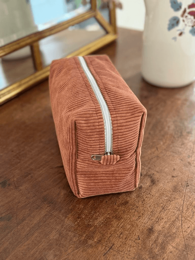 Trousse de toilette velours homme