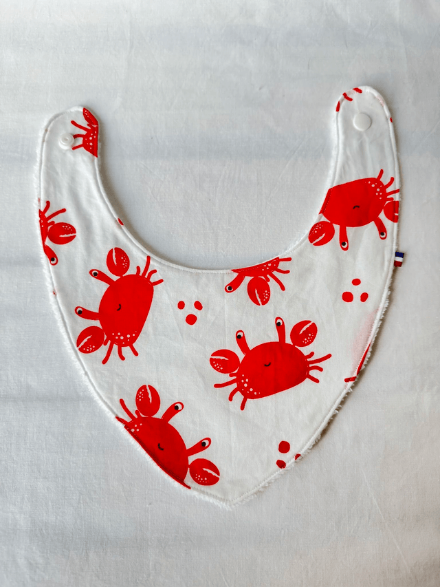 Bavoir bandana bébé (0-12 mois)