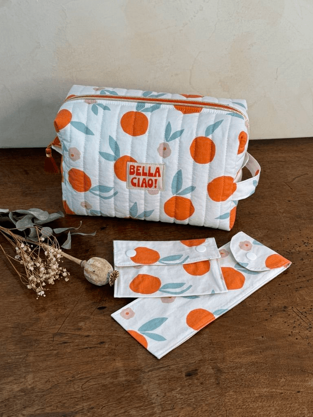Trousse de toilette LEANA intérieur déperlant