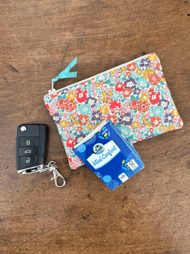 Pochette plate matelassée S