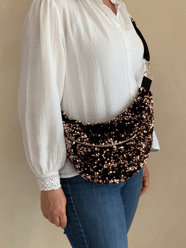 Sac banane femme L sequins