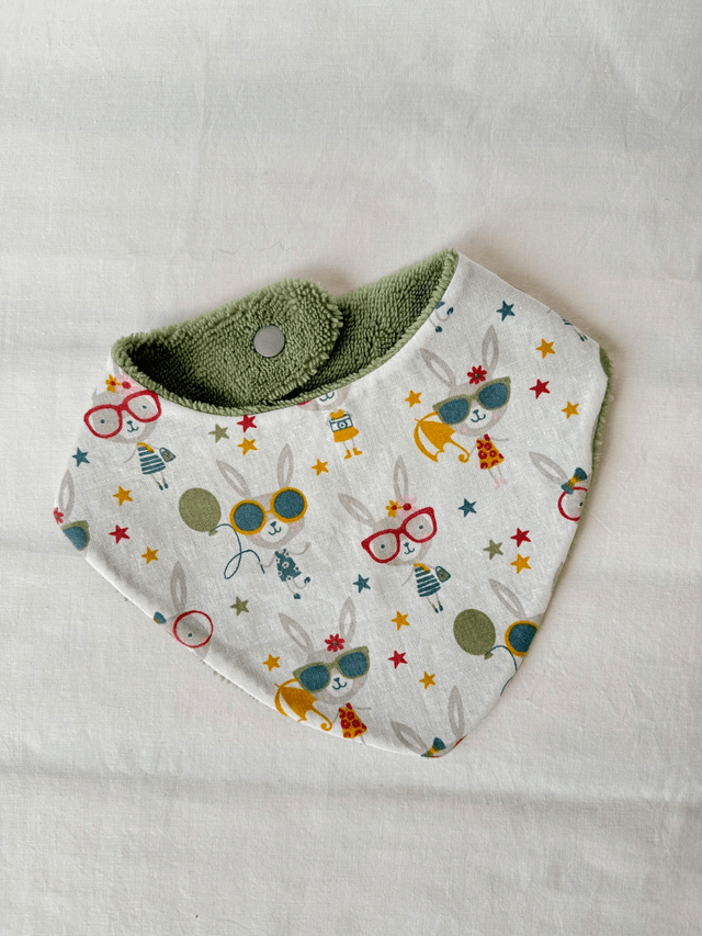 Bavoir bandana bébé (0-12 mois)
