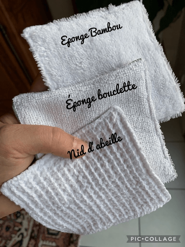 Lingettes démaquillantes lavables *7