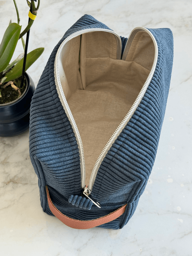 Trousse de toilette velours homme