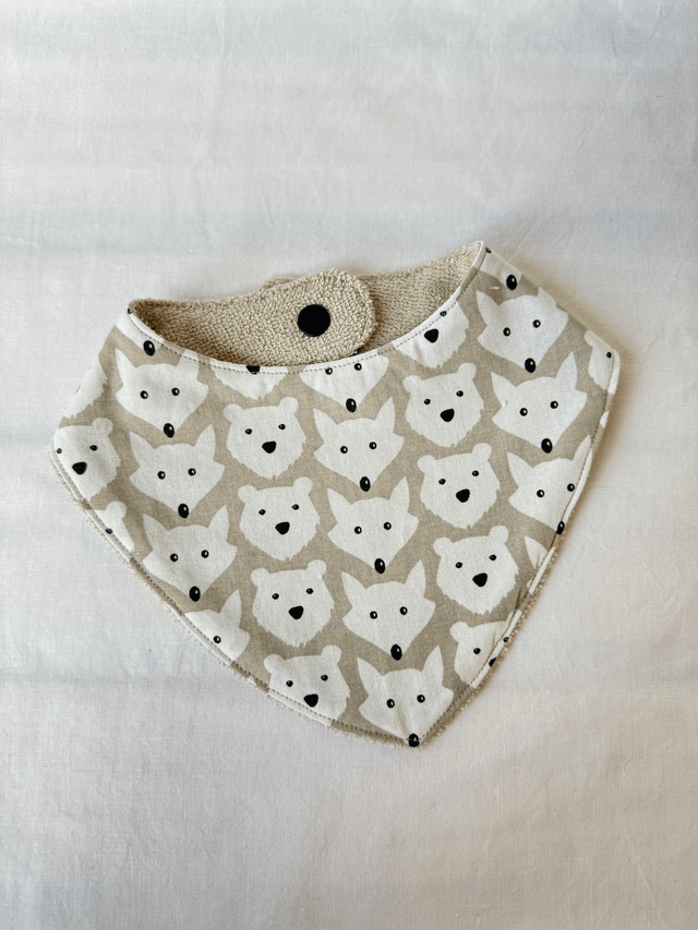 Bavoir bandana bébé (0-12 mois)