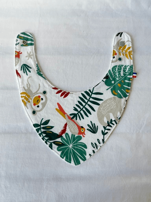 Bavoir bandana bébé (0-12 mois)