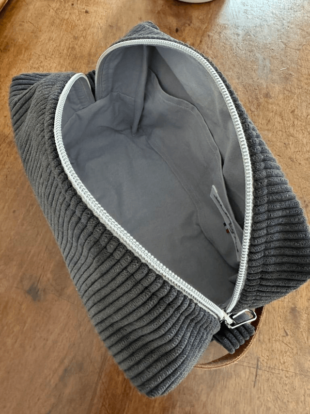 Trousse de toilette velours homme