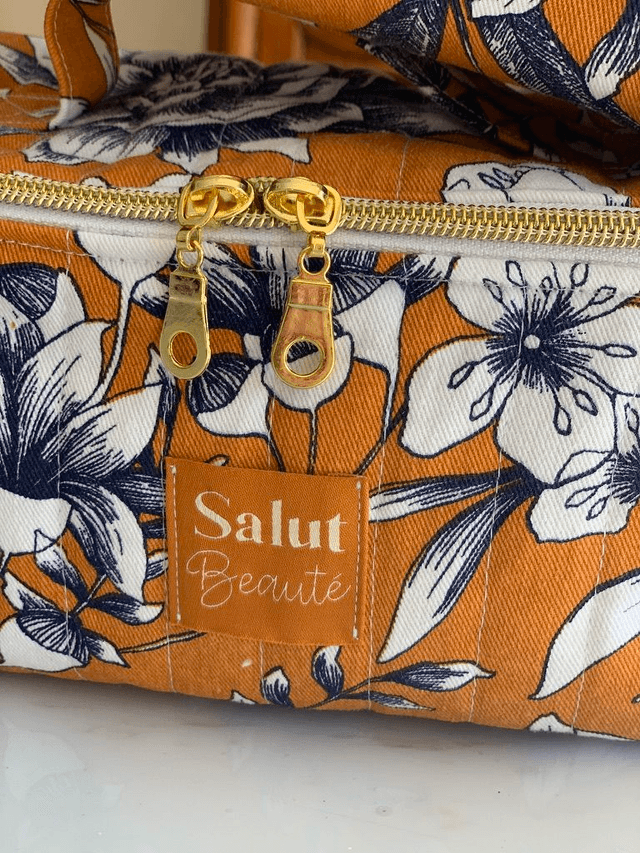 Trousse de toilette ouverture à plat