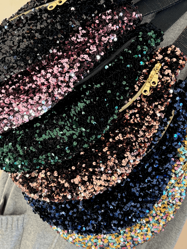 Sac banane femme L sequins