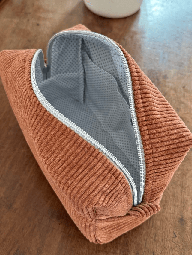 Trousse de toilette velours homme