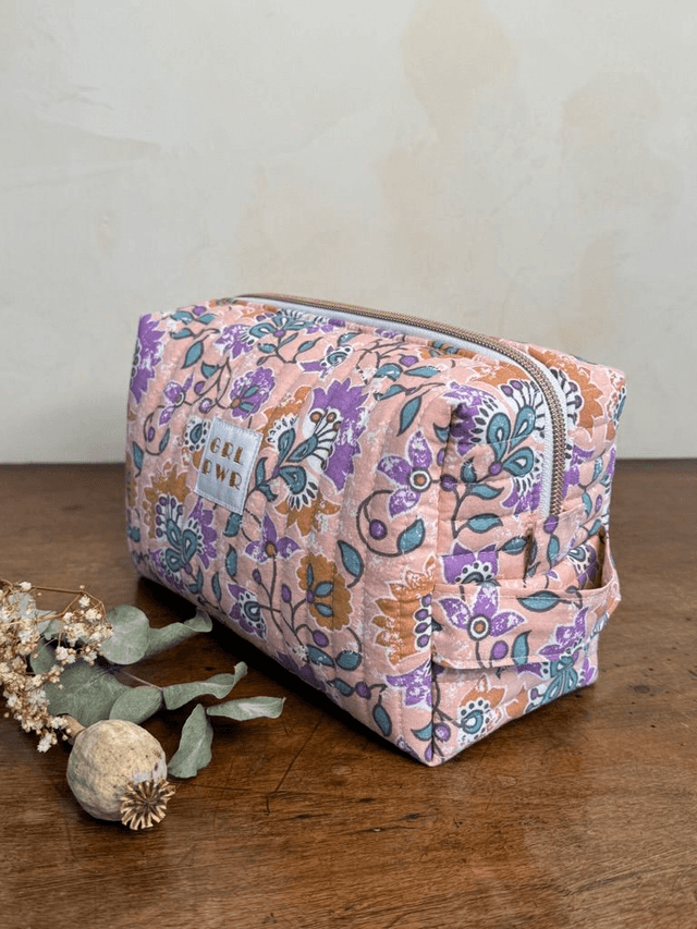 Trousse de toilette LEANA intérieur déperlant