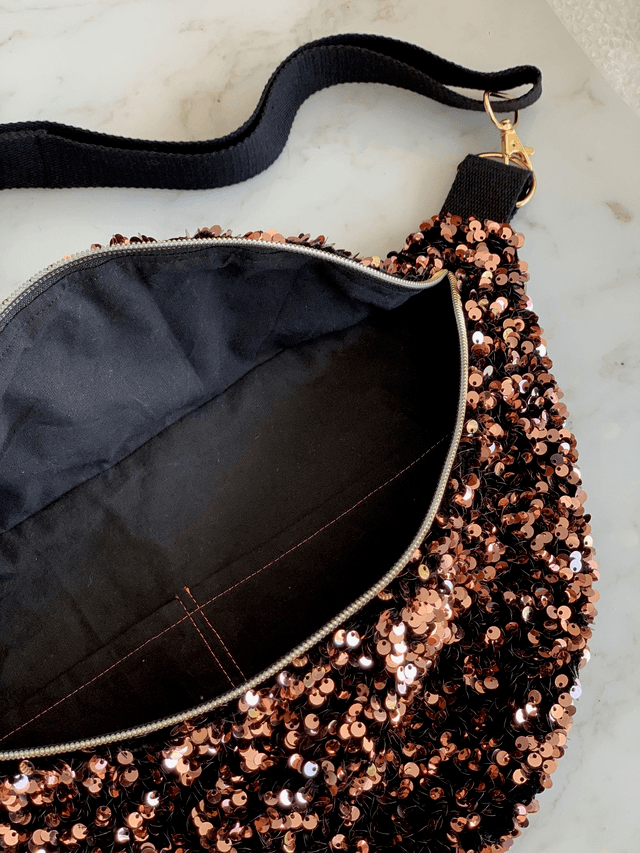 Sac banane femme L sequins