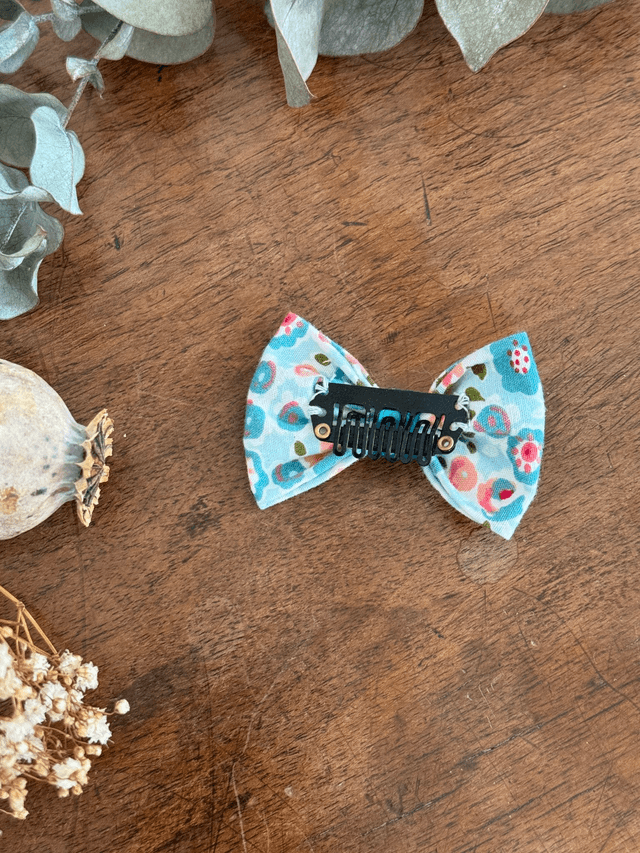 Lot de 3 barrettes anti-glisse nœud 