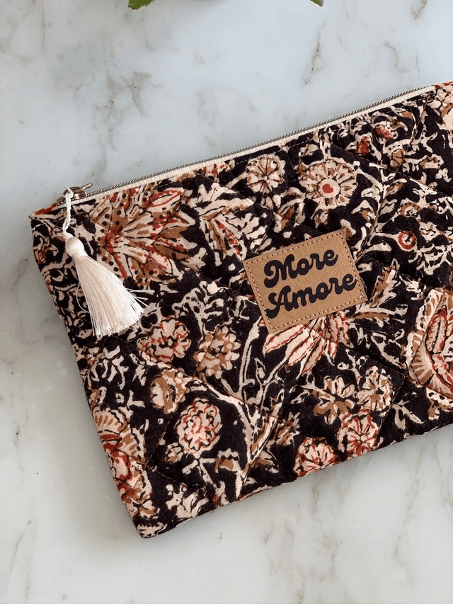 Pochette plate indienne L