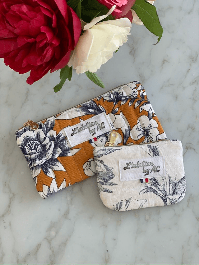 Pochette plate matelassée S