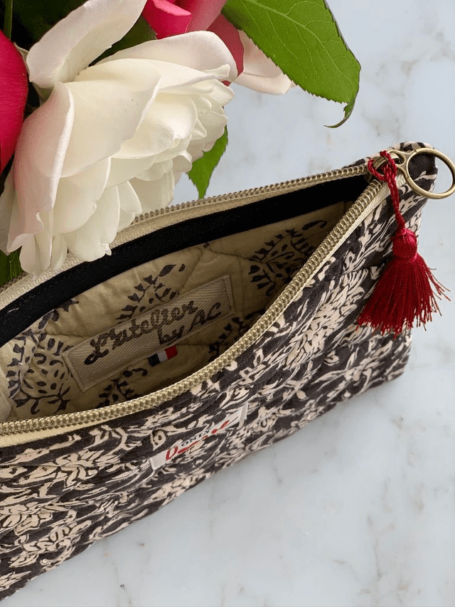 Pochette plate indienne L