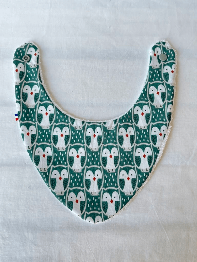 Bavoir bandana bébé (0-12 mois)
