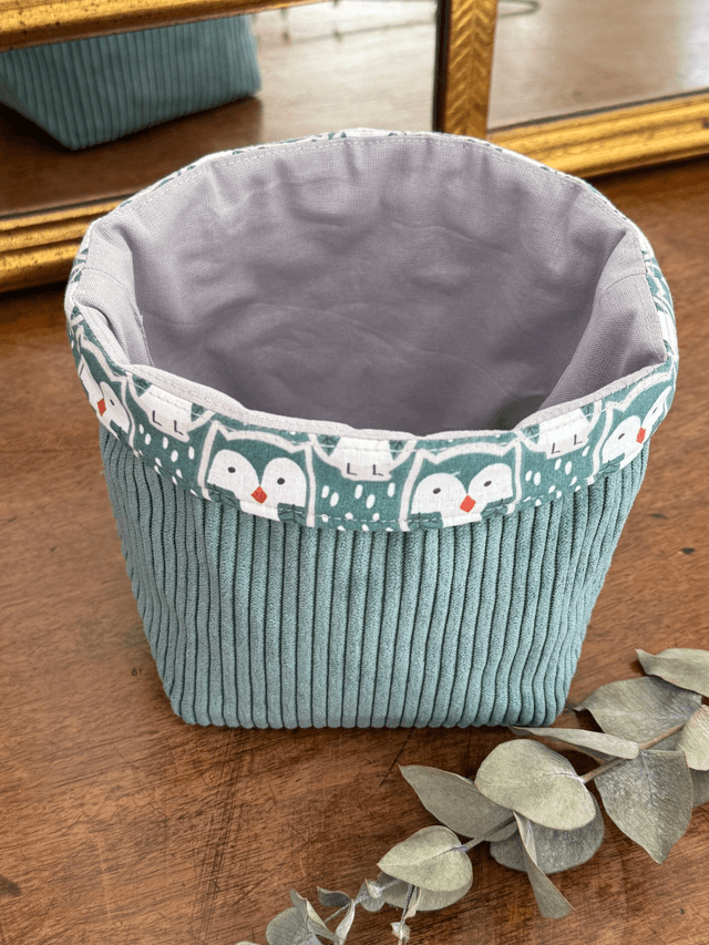 Panière velours modèle S