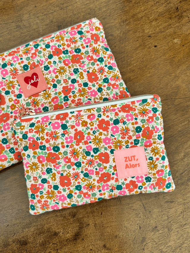 Pochette plate matelassée M