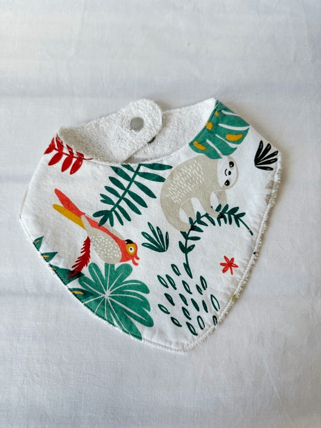Bavoir bandana bébé (0-12 mois)