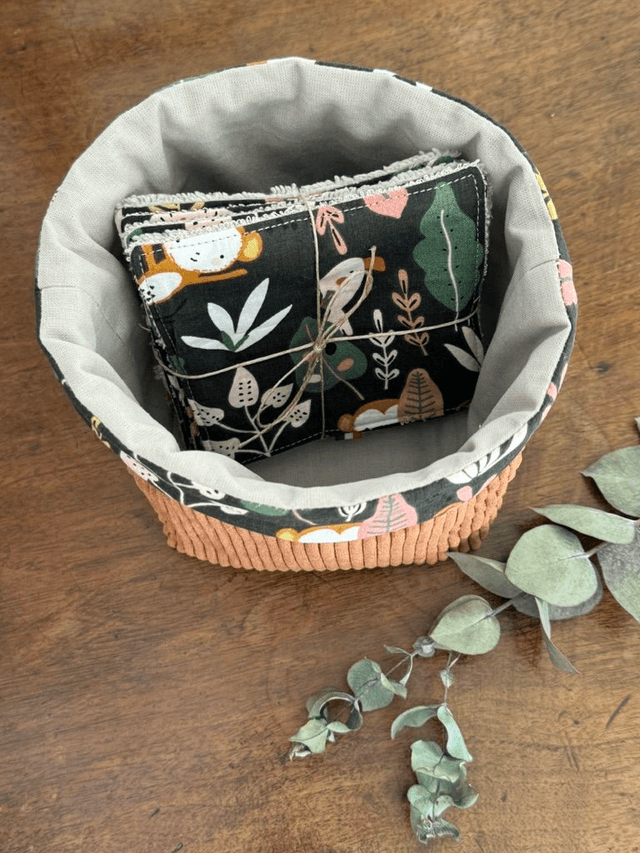 Panière velours modèle S