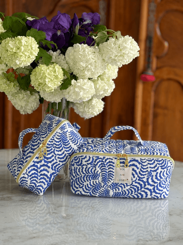 Trousse de toilette ouverture à plat