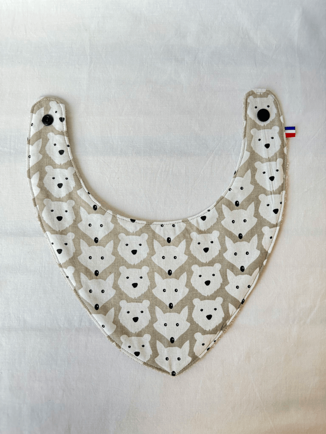 Bavoir bandana bébé (0-12 mois)