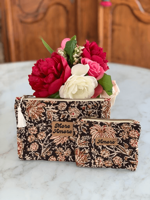 Pochette plate indienne L