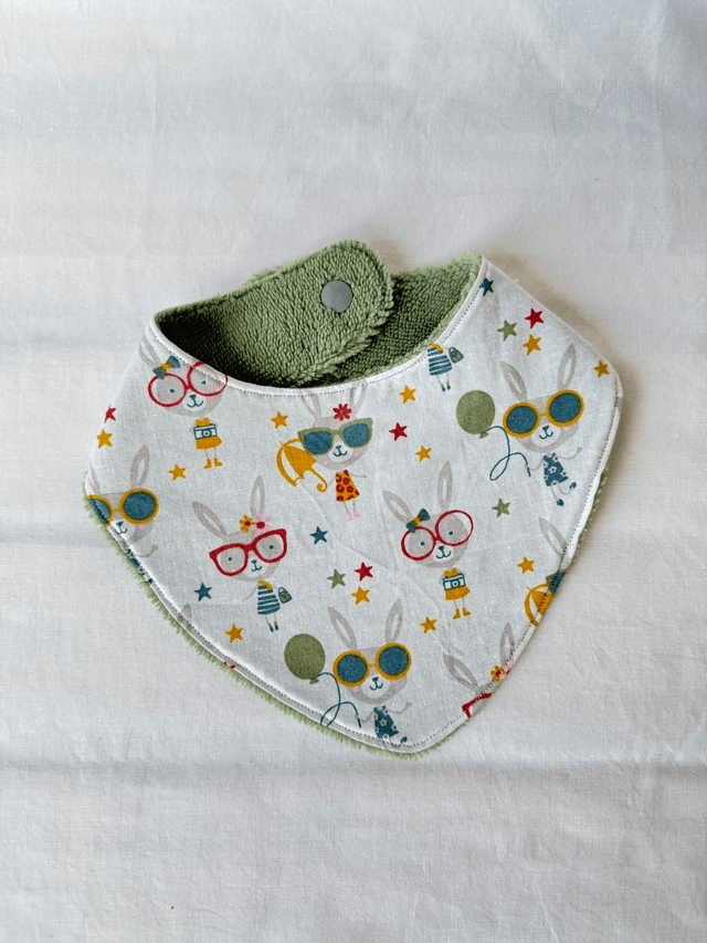 Bavoir bandana bébé (0-12 mois)