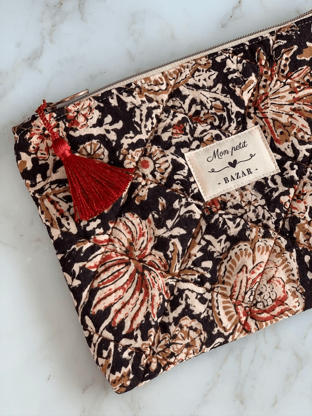 Pochette plate indienne L