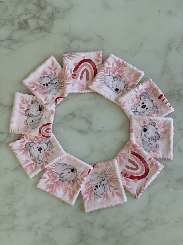 Lingettes lavables *10