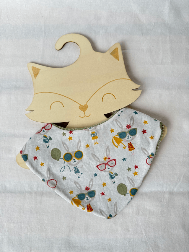 Bavoir bandana bébé (0-12 mois)