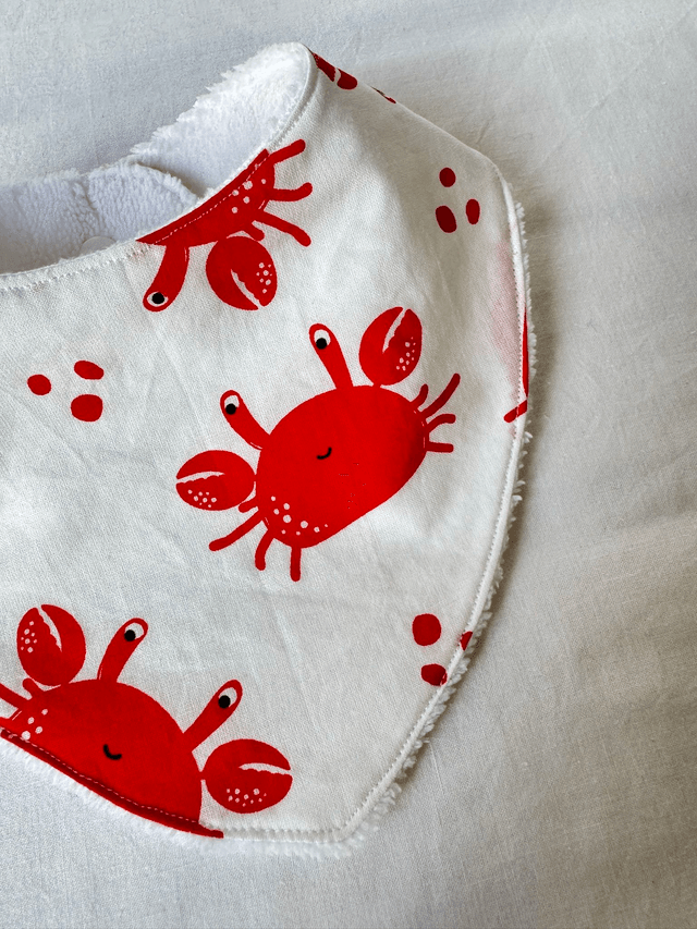 Bavoir bandana bébé (0-12 mois)