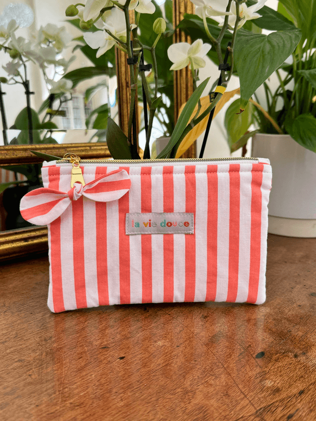 Pochette plate matelassée M