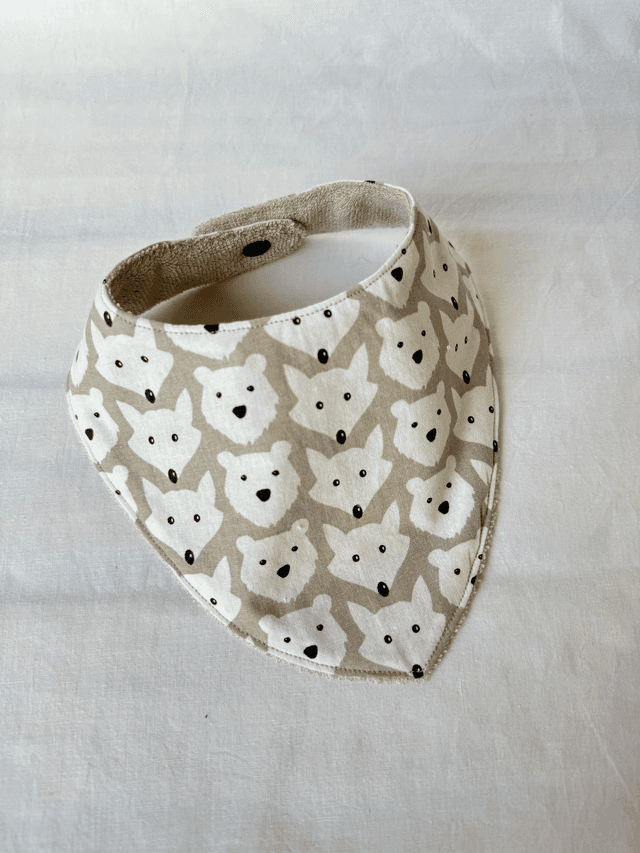 Bavoir bandana bébé (0-12 mois)