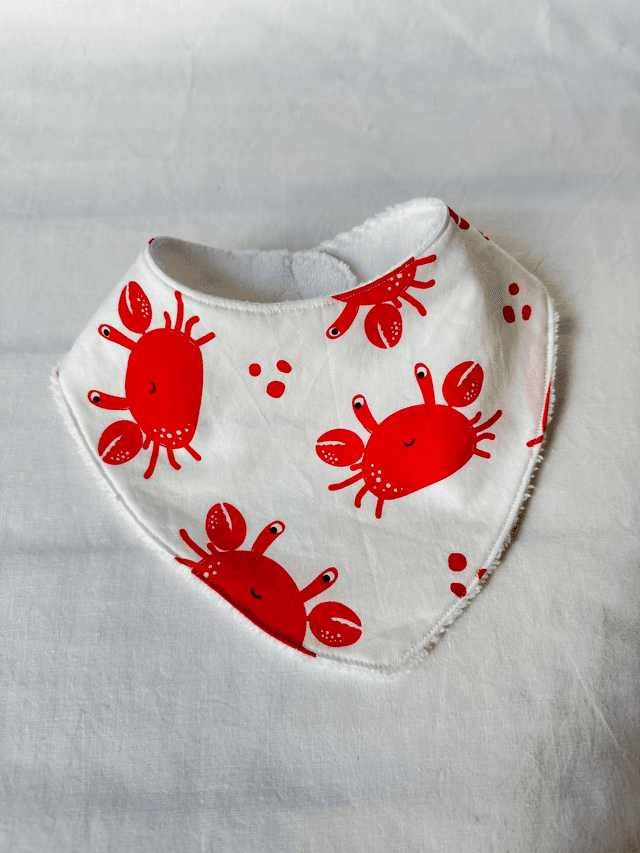 Bavoir bandana bébé (0-12 mois)