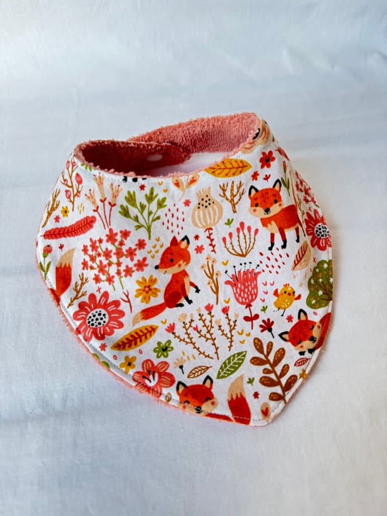 Bavoir bandana bébé (0-12 mois)